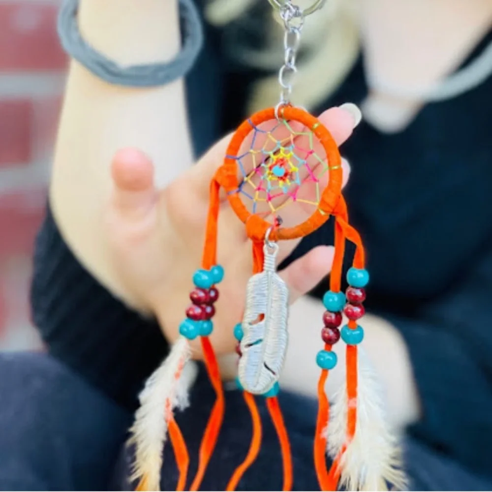 Mindful Souls Dream Catcher Keychain